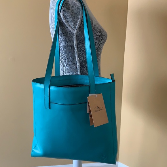 Patricia Nash Handbags - NWT Patricia Nash Turquoise Leather Tote